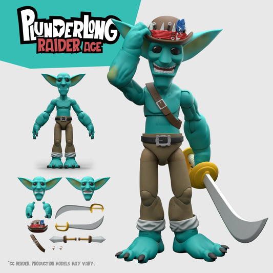 Plunderlings Plunderlong Raider Ace 1/12 Action Figure Lone Coconut