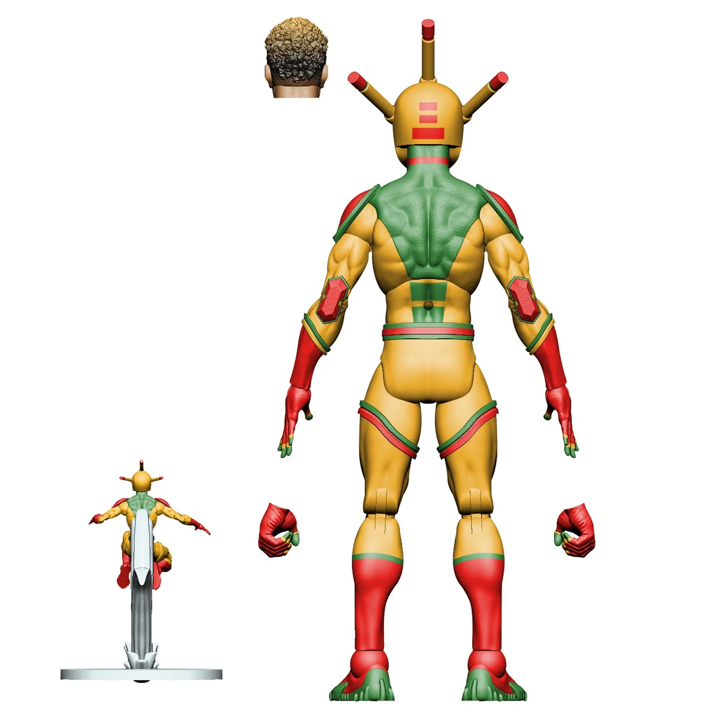 Boss Fight Studio La Borinqueña Oro el Coqui Dorado Action Figure