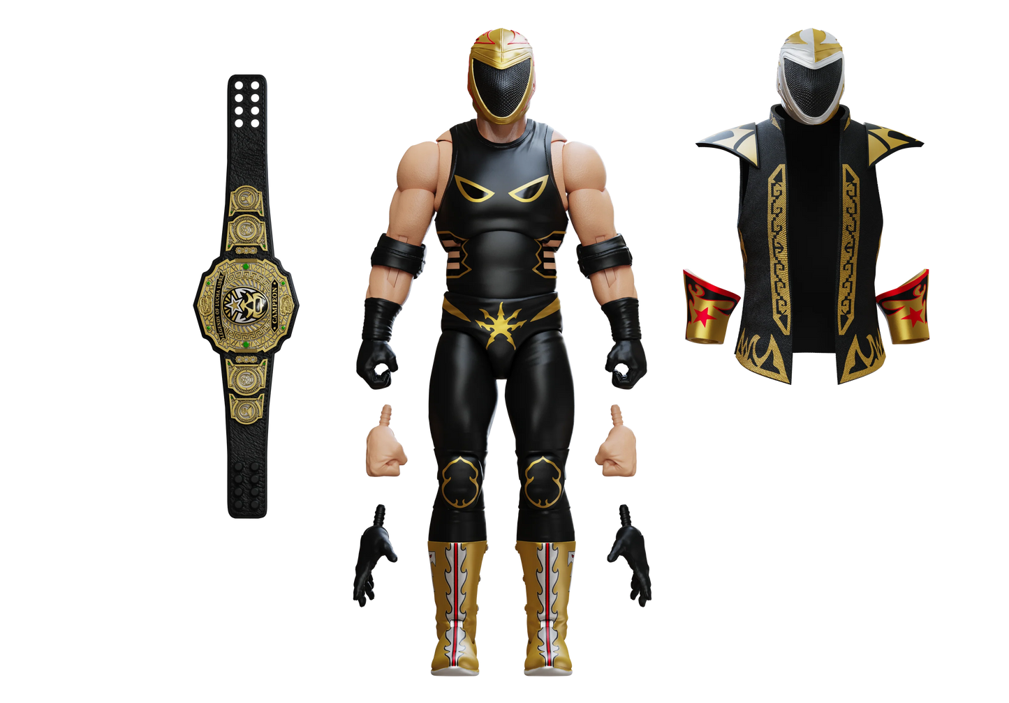 Boss Fight Studio Legends of Lucha Libre Premium Tinieblas Jr Action Figure
